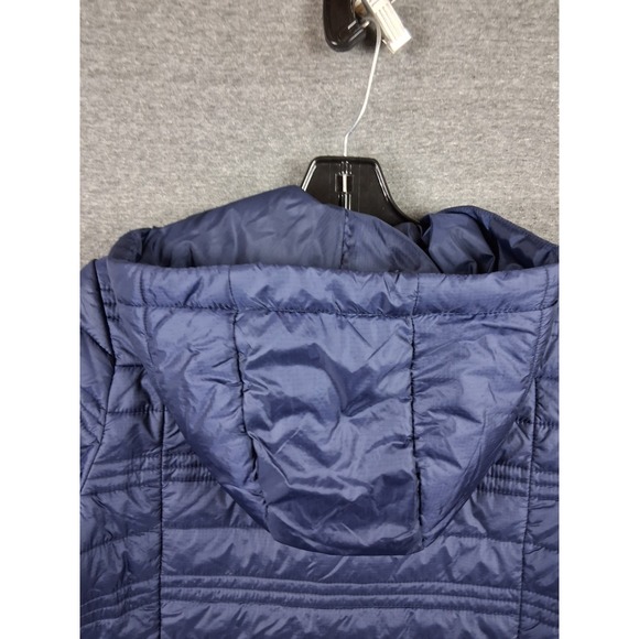 Seahawks Womens Jacket XS Blue Puffer Hoodie Full Zip Seattle NFL Football - Picture 9 of 9